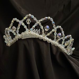 Fire Polished Crystal Bridal Headpiece